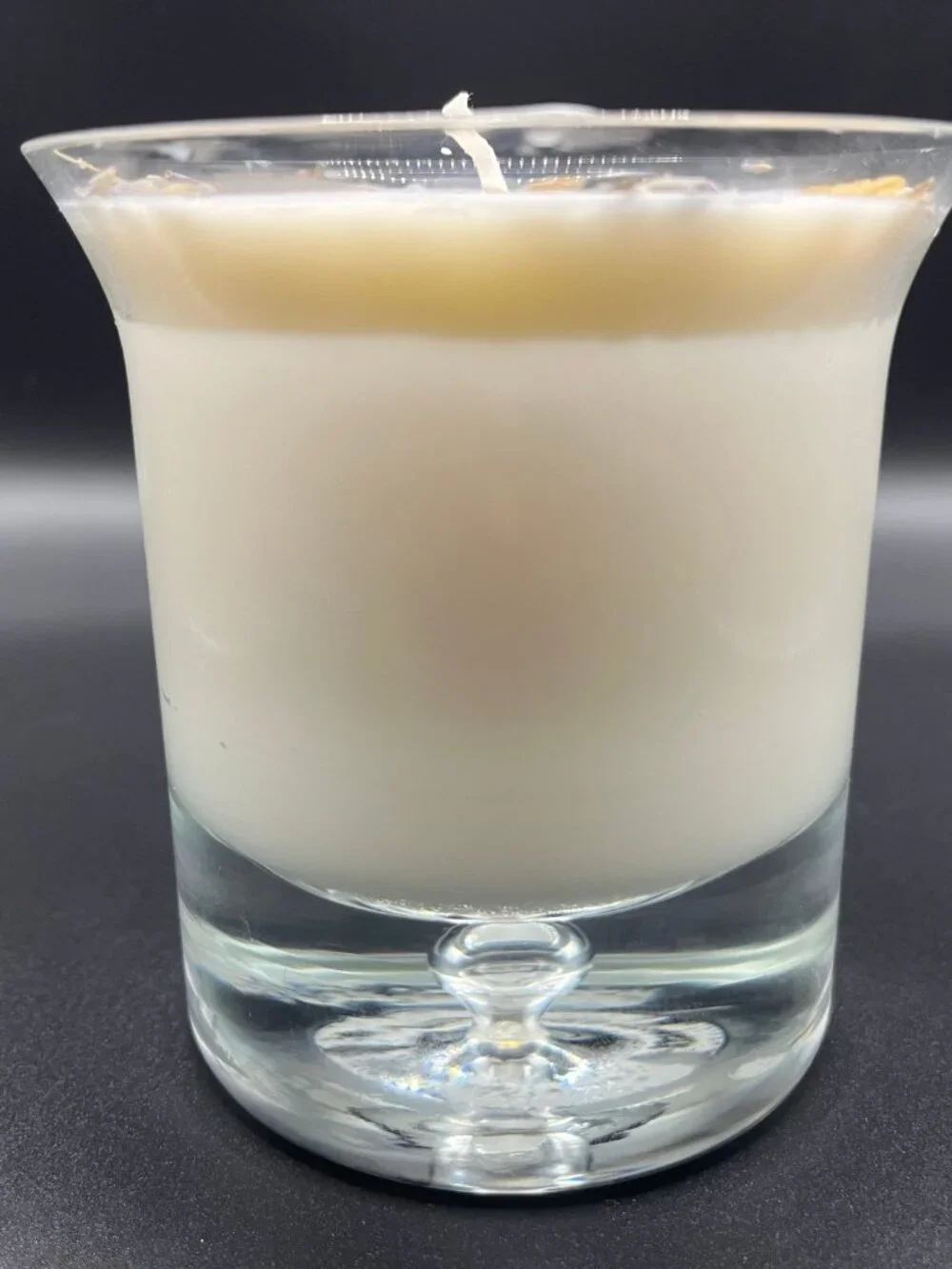 Lavender Botanical Soy Candle in Clear Glass Tumbler